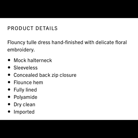 GANNI embellished mesh mocked neck dress - Picture 7 of 7